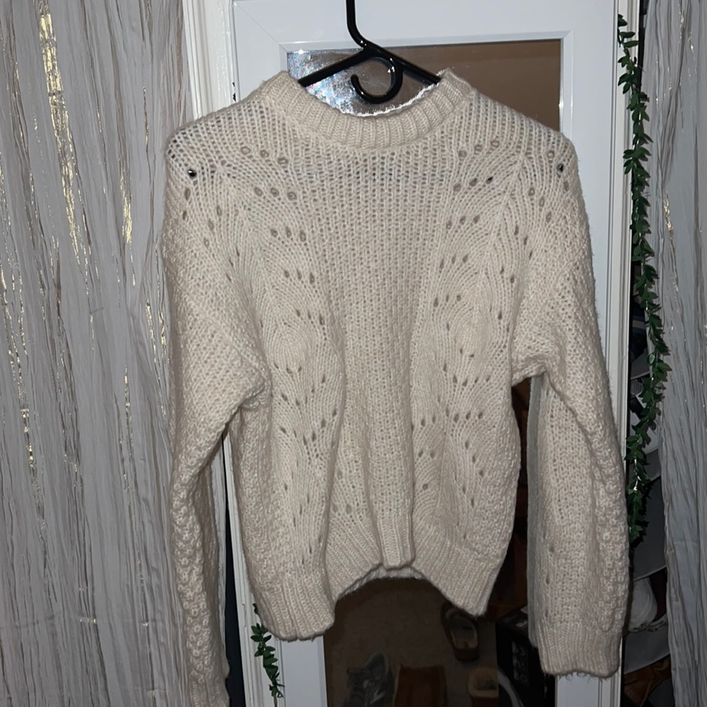Urban outfitters cream sweater